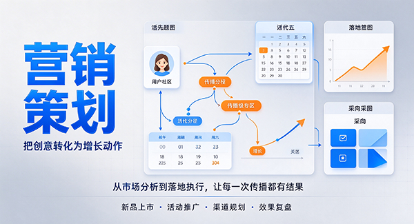 万柏林区营销策划